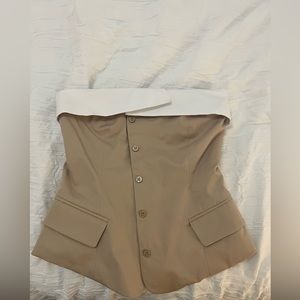 Zara strapless top, NWT, never been worn, size XS